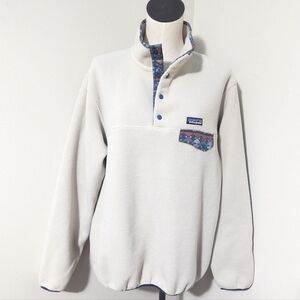 Patagonia Women's Lightweight Synchilla Snap-T Fleece Aztec Pullover XL
